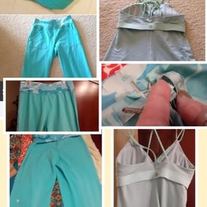 LULULEMON PANTS/TANK USED READ